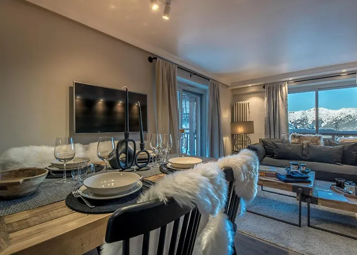 Apartament Neuf Au Coeur De 1850 Avec Terrasse Et Wifi - Fr-1-575-160 Courchevel